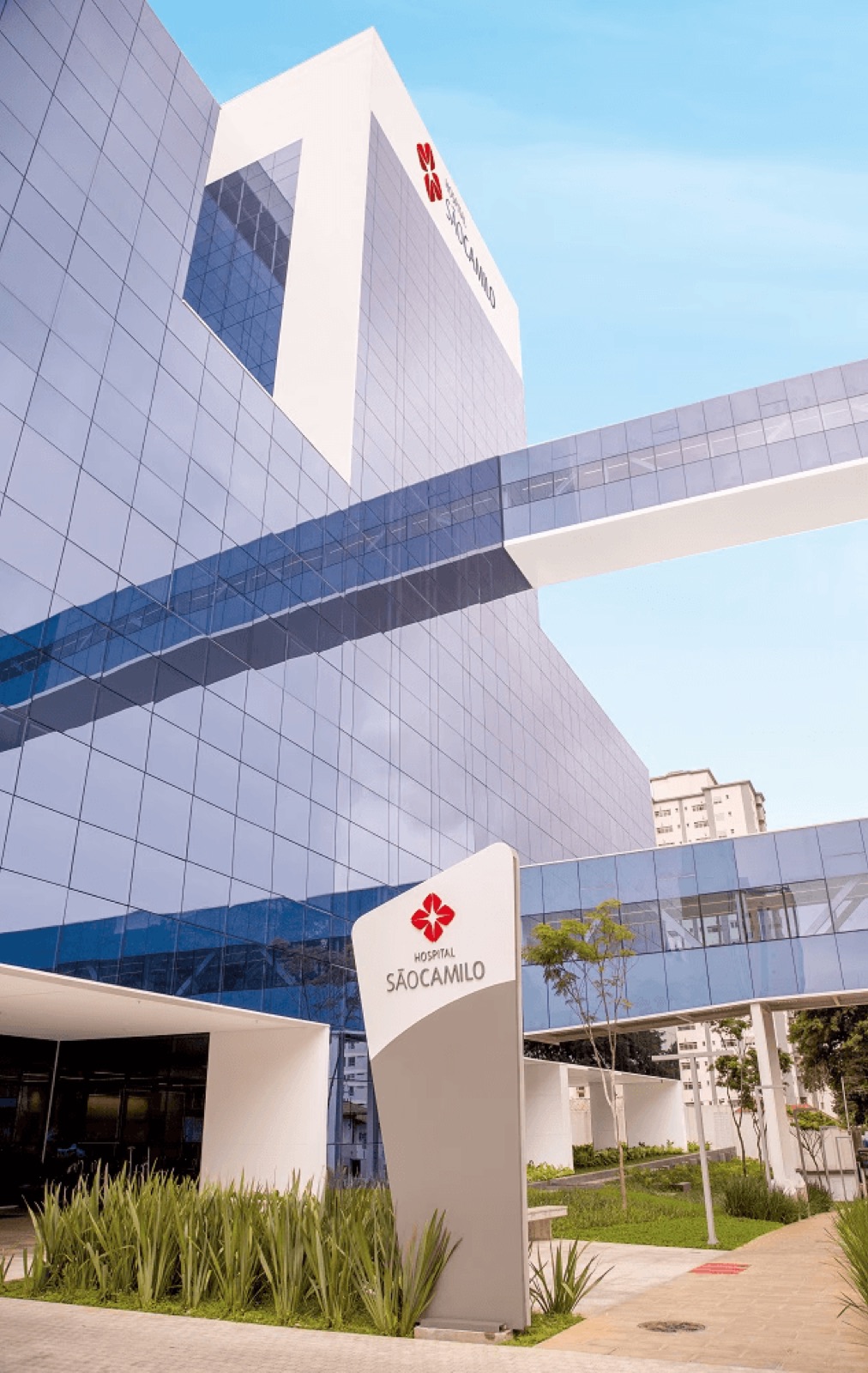 Fachada do Hospital São Camilo